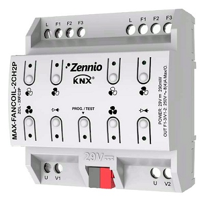 Zennio ZCL-2XFC2P